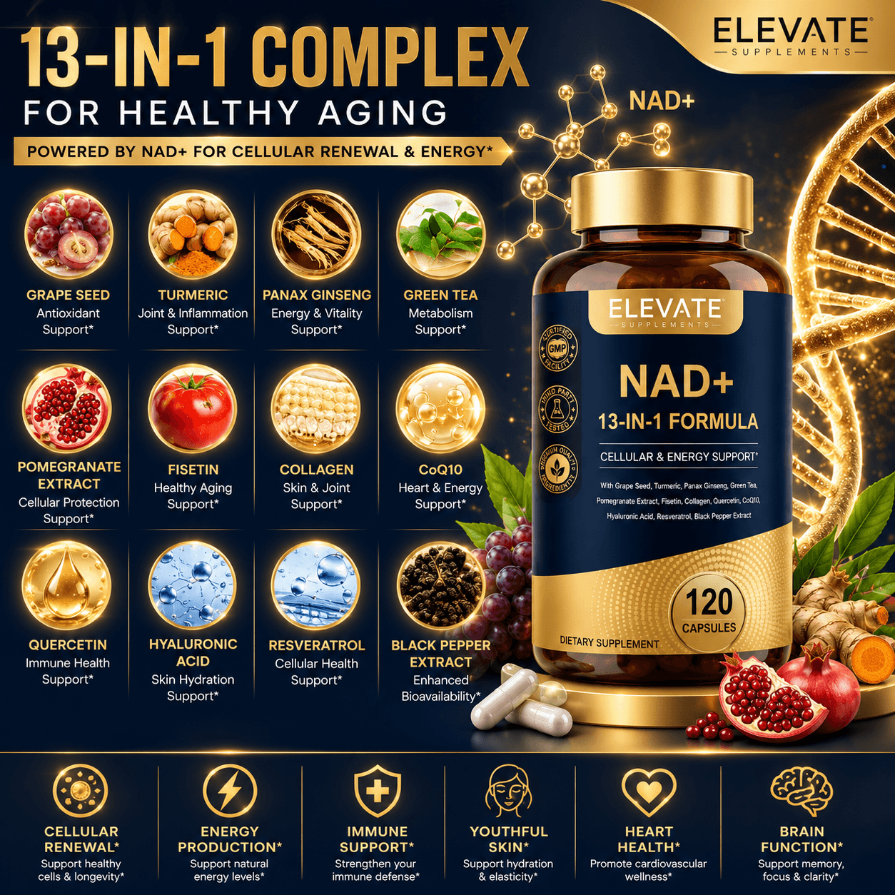 NAD+ 13-IN-1 Supplement 2